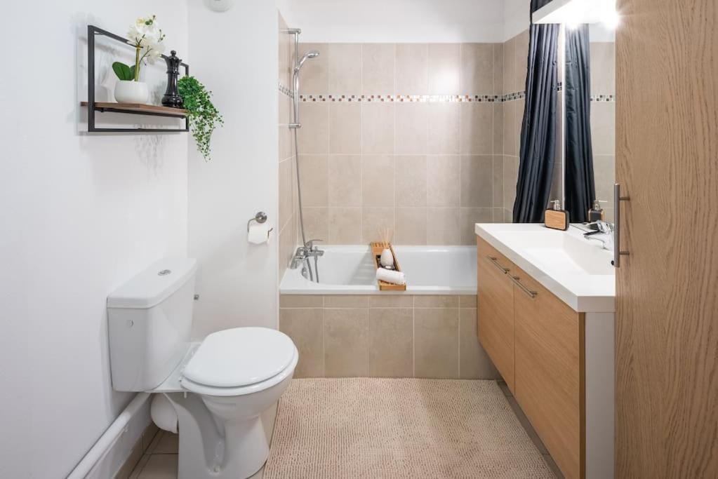 Апартаменти L'Excellence-8Min Aeroport-Terrasse-Parking Prive Ленгольсайм Екстер'єр фото